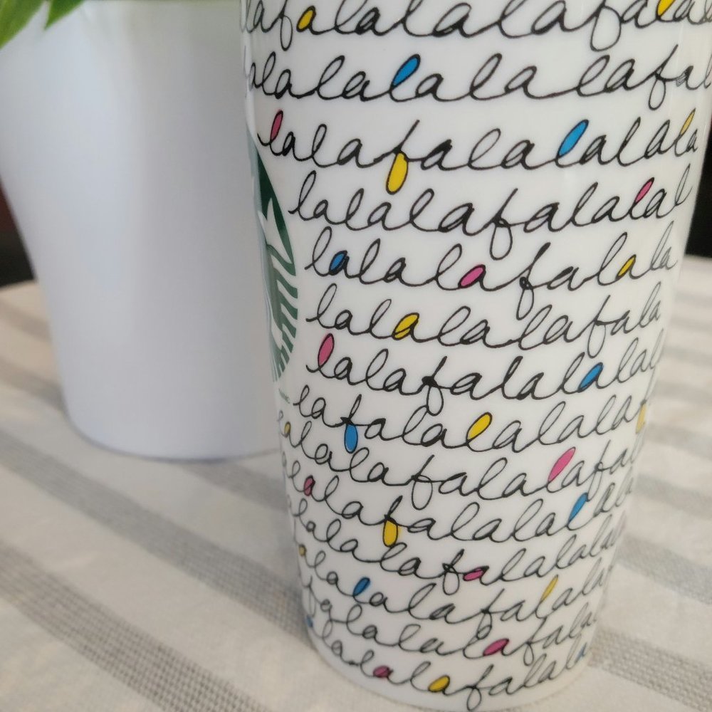 EUC Starbucks Festive Holiday Tumbler - Picture 8 of 9